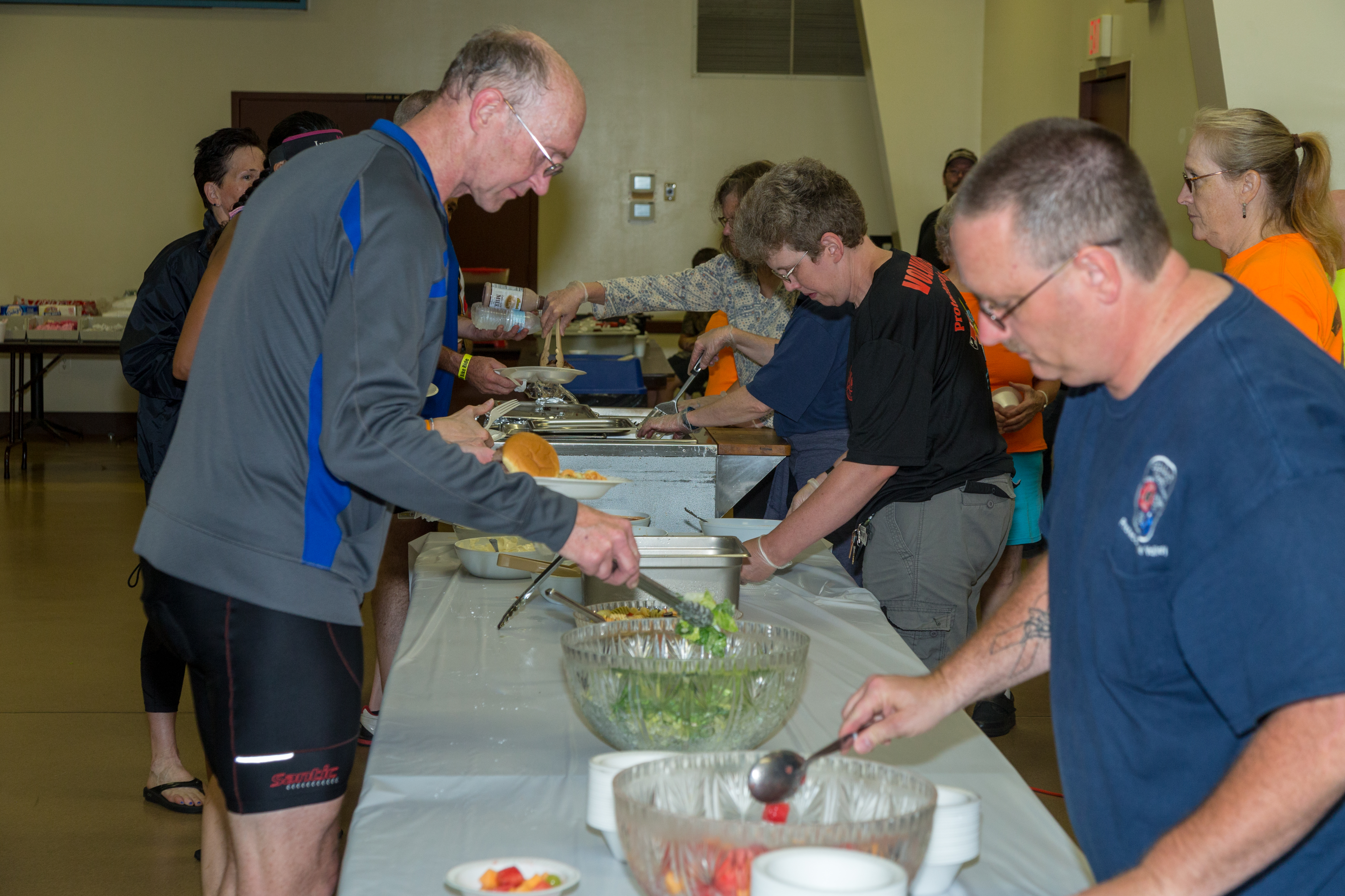 "All you can eat" Firefighter Lunch